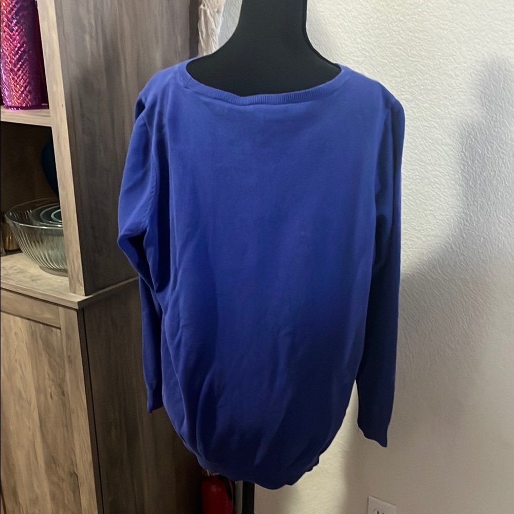 Belle by Kim Gravel Blue Tunic - Picture 2 of 3